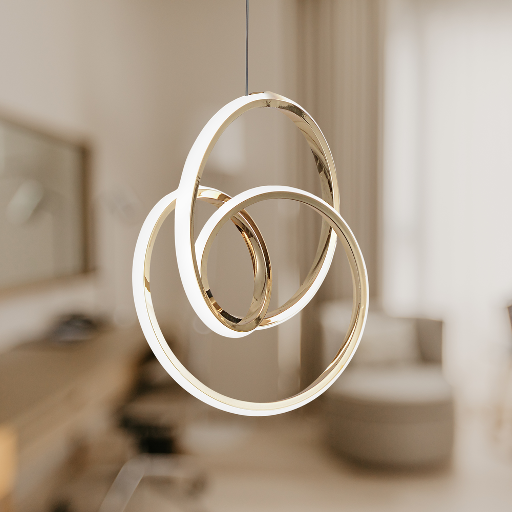 HÄNGLAMPA LED G076-1CP Guld