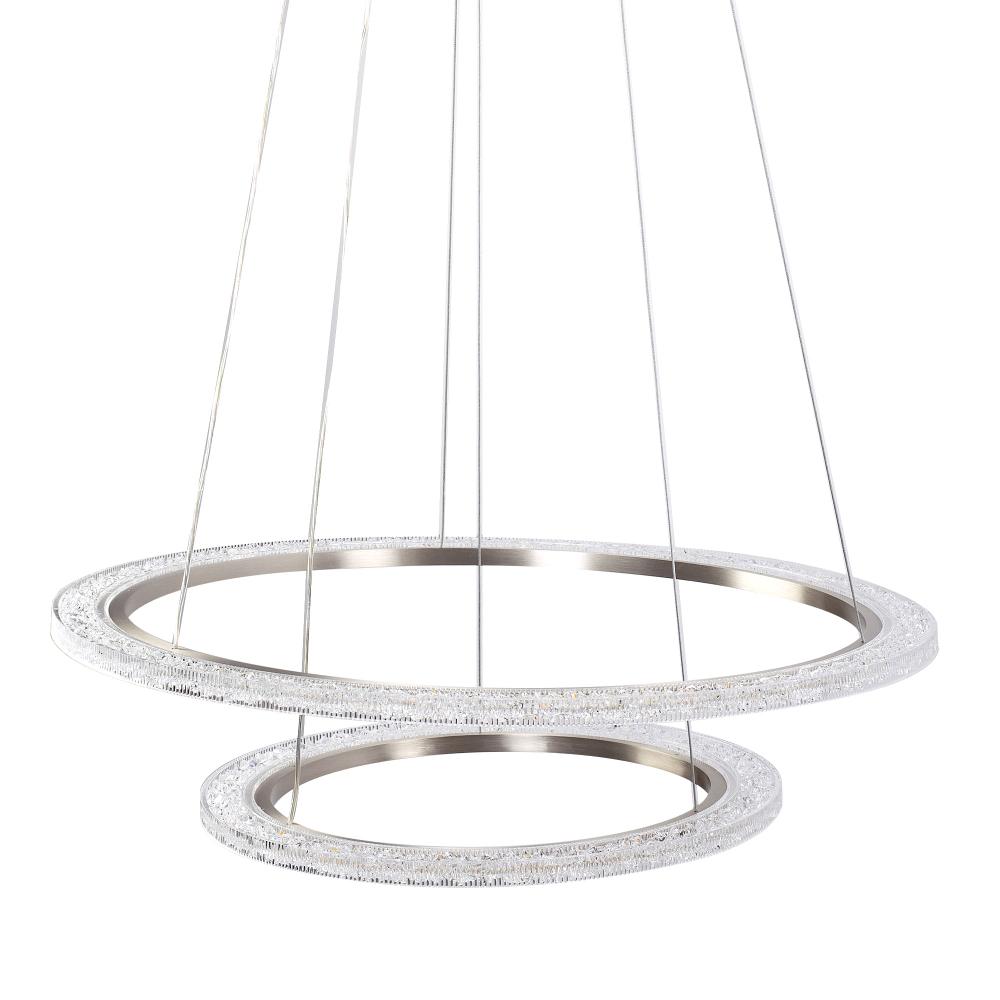 TAKLAMPA HÄNGANDE LED LHJ045-CP2 BORSTAD NICKEL