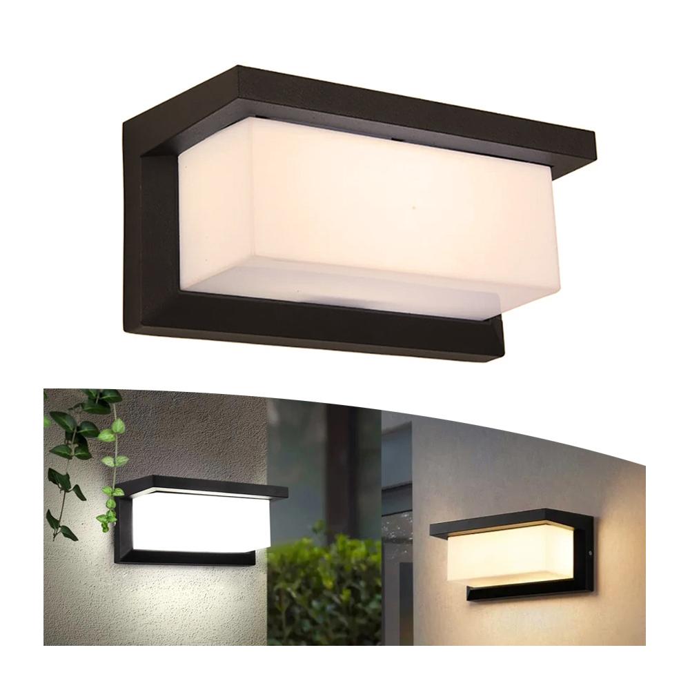 Fasadlampa vägglampa RSL015-1W Svart