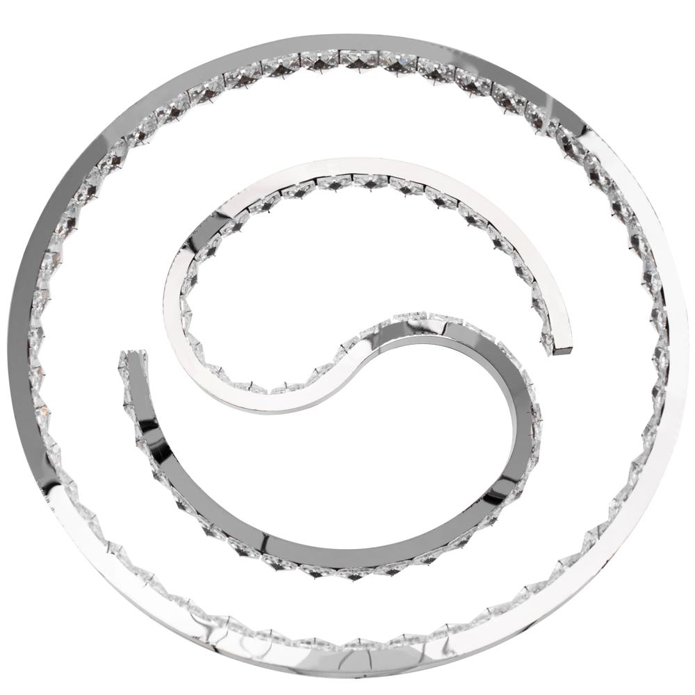 HÄNGANDE KRISTALLAMPA RING LED APP773-2CP