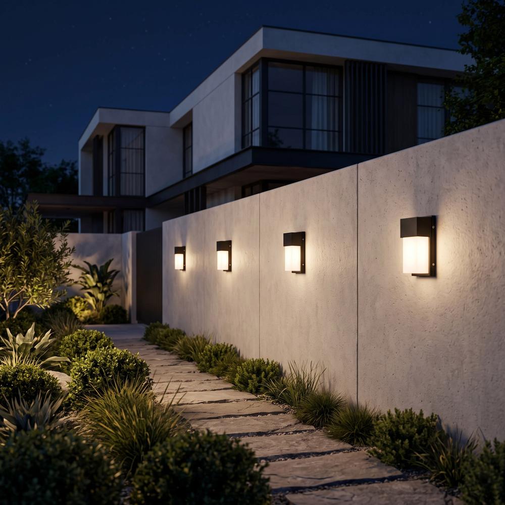 Facade wall lamp JNH034-G Black