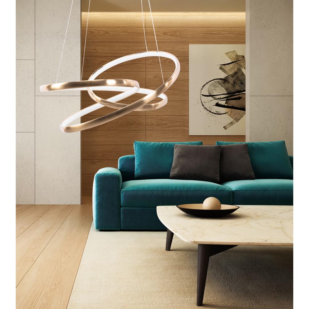 HÄNGLAMPA LED G005-CP GULD