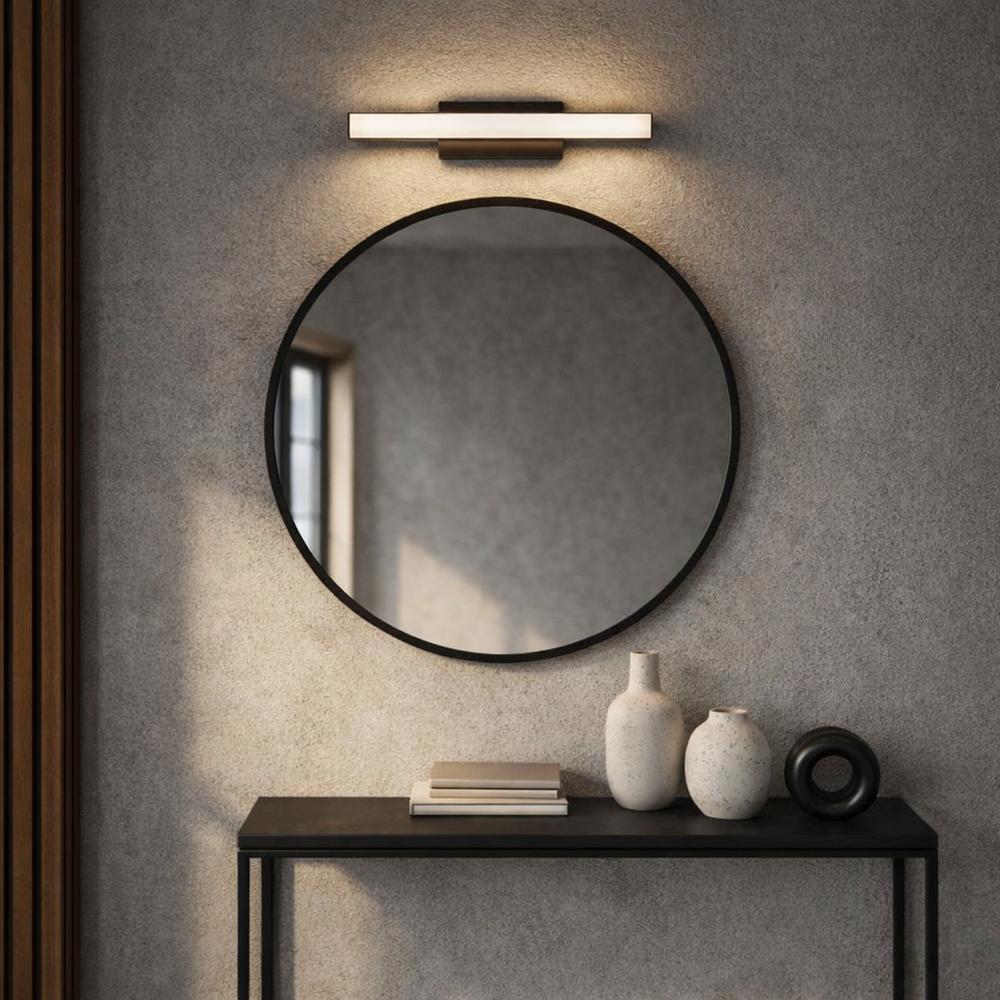 BADRUMSVÄGGLAMPA LED 42CM APP1854-1W BLACK