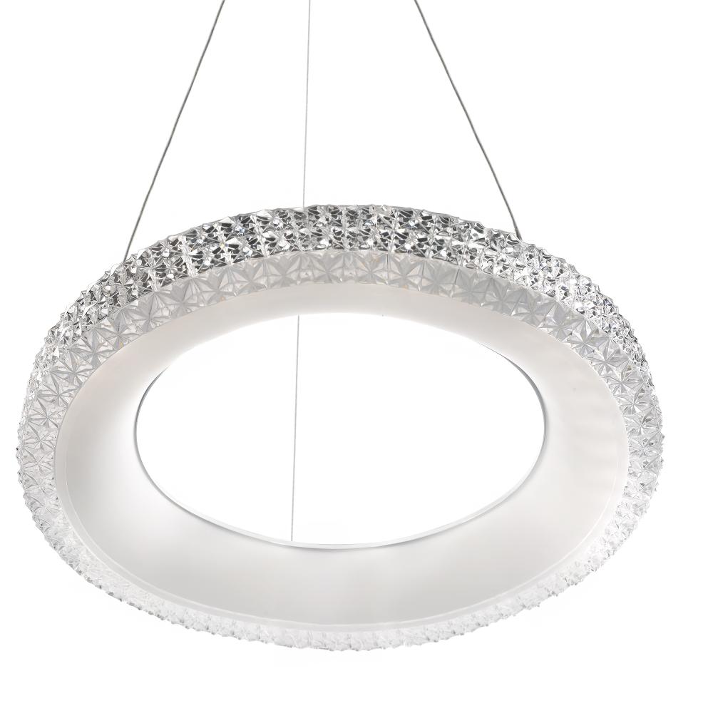 HÄNGLAMPA LED MS002-CP Roséguld 60 cm