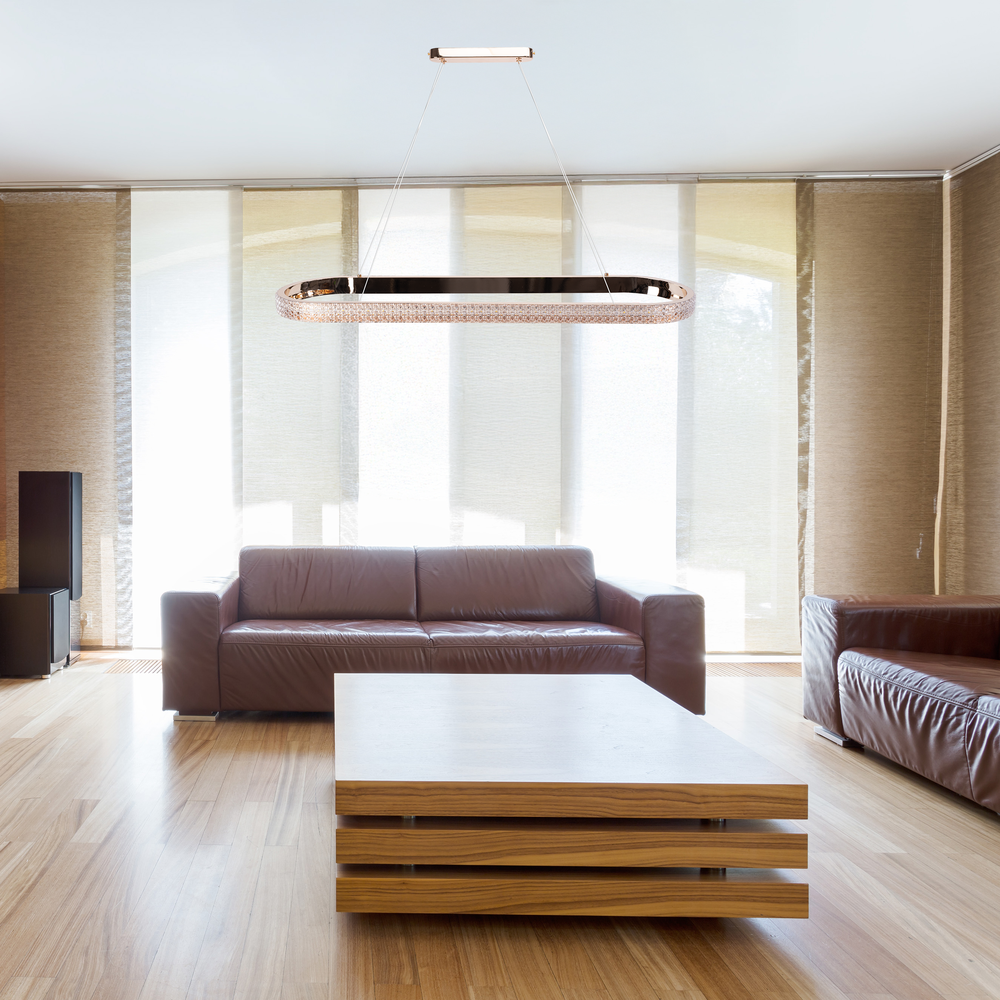 HÄNGLAMPA LED APP1751-CP Guld 90 cm