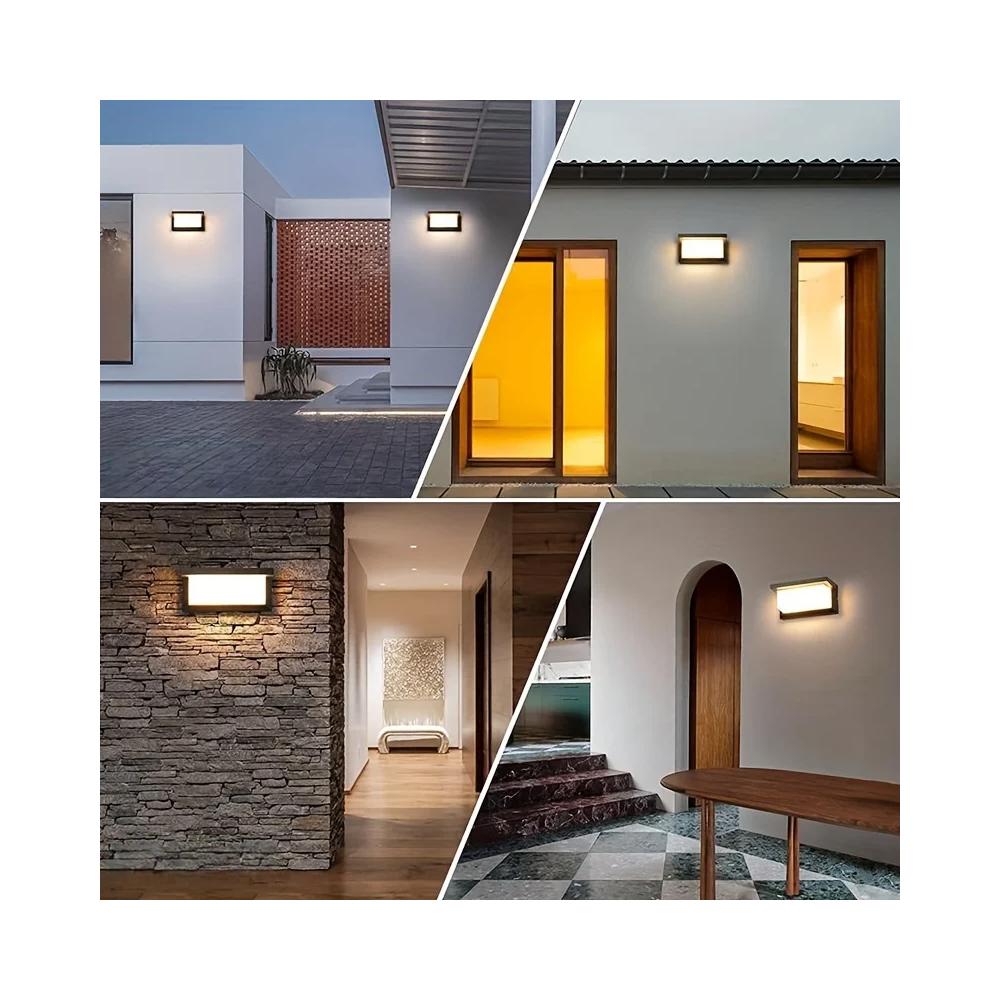 Fasadlampa vägglampa RSL015-1W Svart