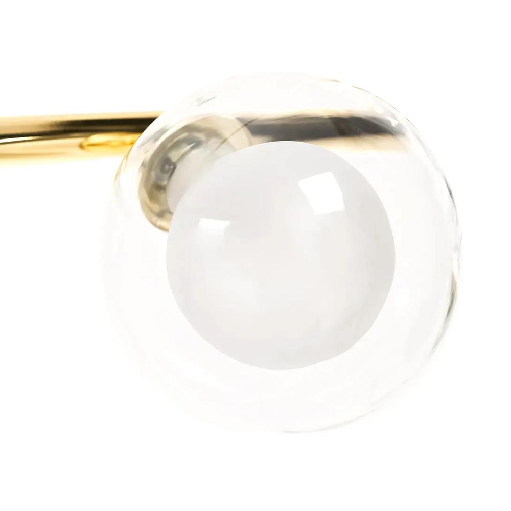 Hänglampa Glasbollar 4 st APP675-4CP Guld