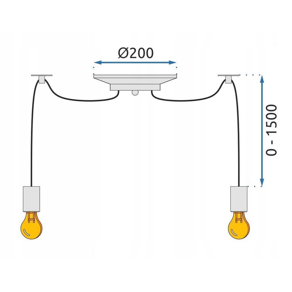 Lampa Spider Rope 8