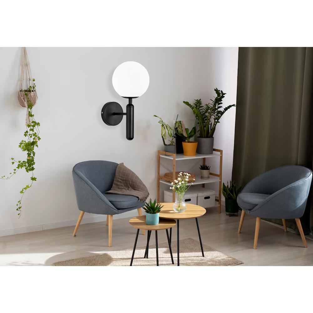 Vägglampa G097-1W Svart