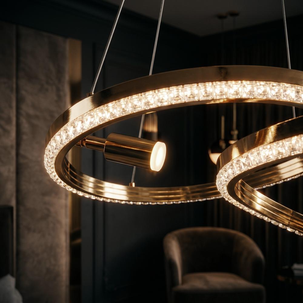 HÄNGANDE TAKLAMPA LED G158-CP GOLD