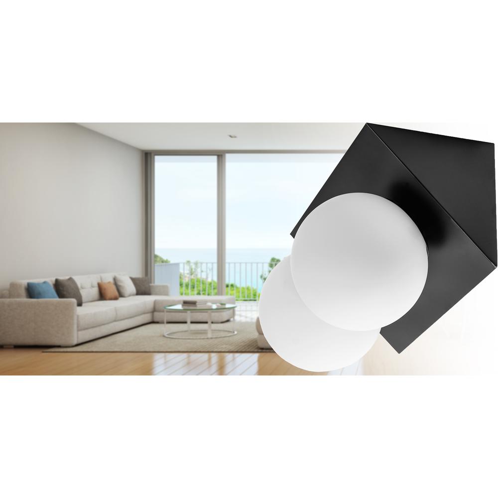 VÄGGLAMPA VÄGGLAMPA APP1230-2W Svart