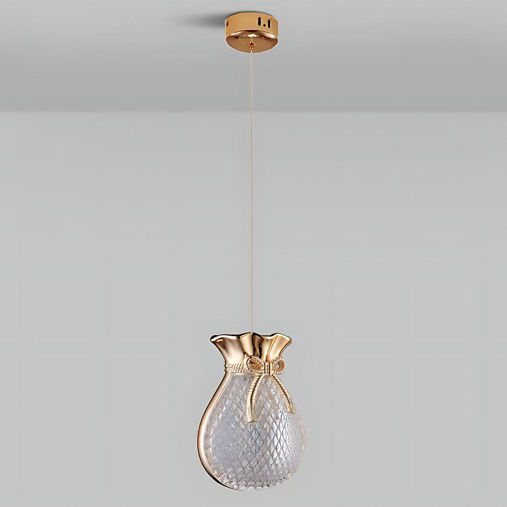 HÄNGANDE TAKLAMPA LHJ107-1CP LJUS ROSÉGULD