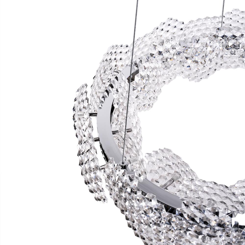 HÄNGLAMPA LED MS016-CP Krom 47 cm