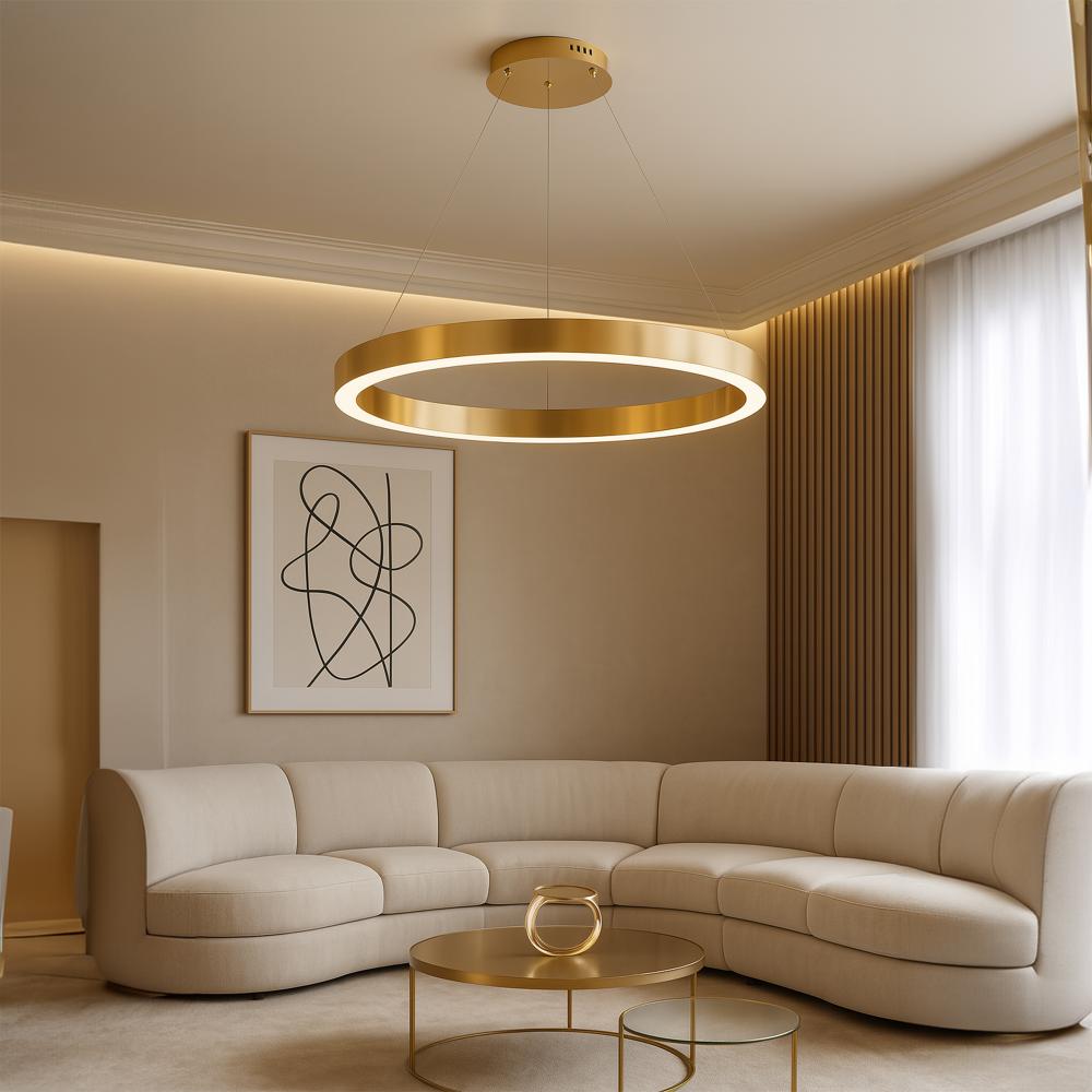 HÄNGANDE LED-LAMPA LHJ051-CP1 C BORSTAT GULD