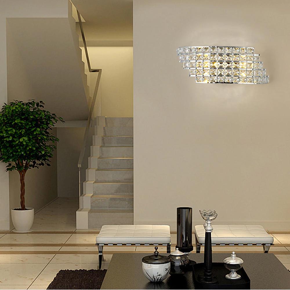 VÄGGLAMPA KINKIET I GLAMOUR-STIL APP676-1W E27