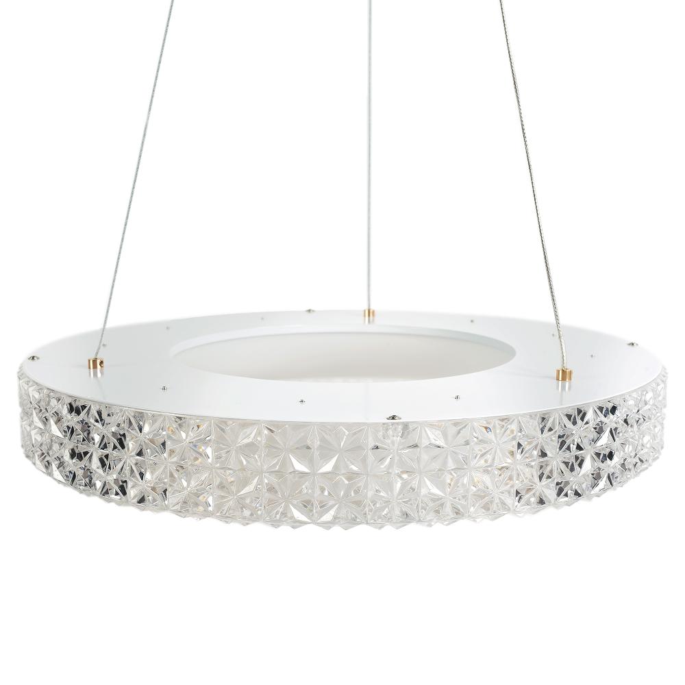 HÄNGLAMPA LED MS001-CP Roséguld 40 cm