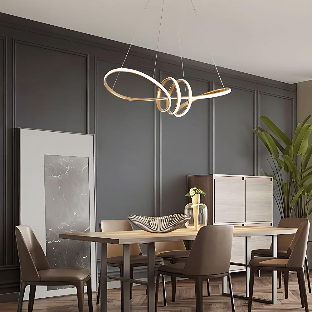 HÄNGANDE LAMPA LED LHJ036-CP GULD