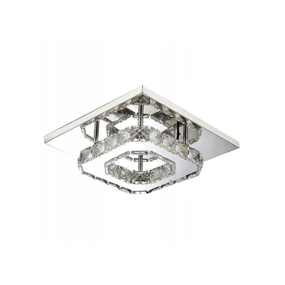 Kristalltaklampa Plafond Glamour 8W APP406-C Neutral