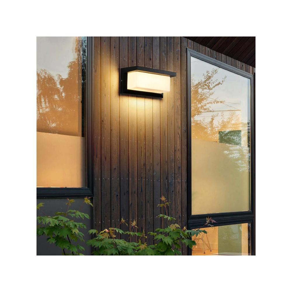 Fasadlampa vägglampa RSL015-1W Svart