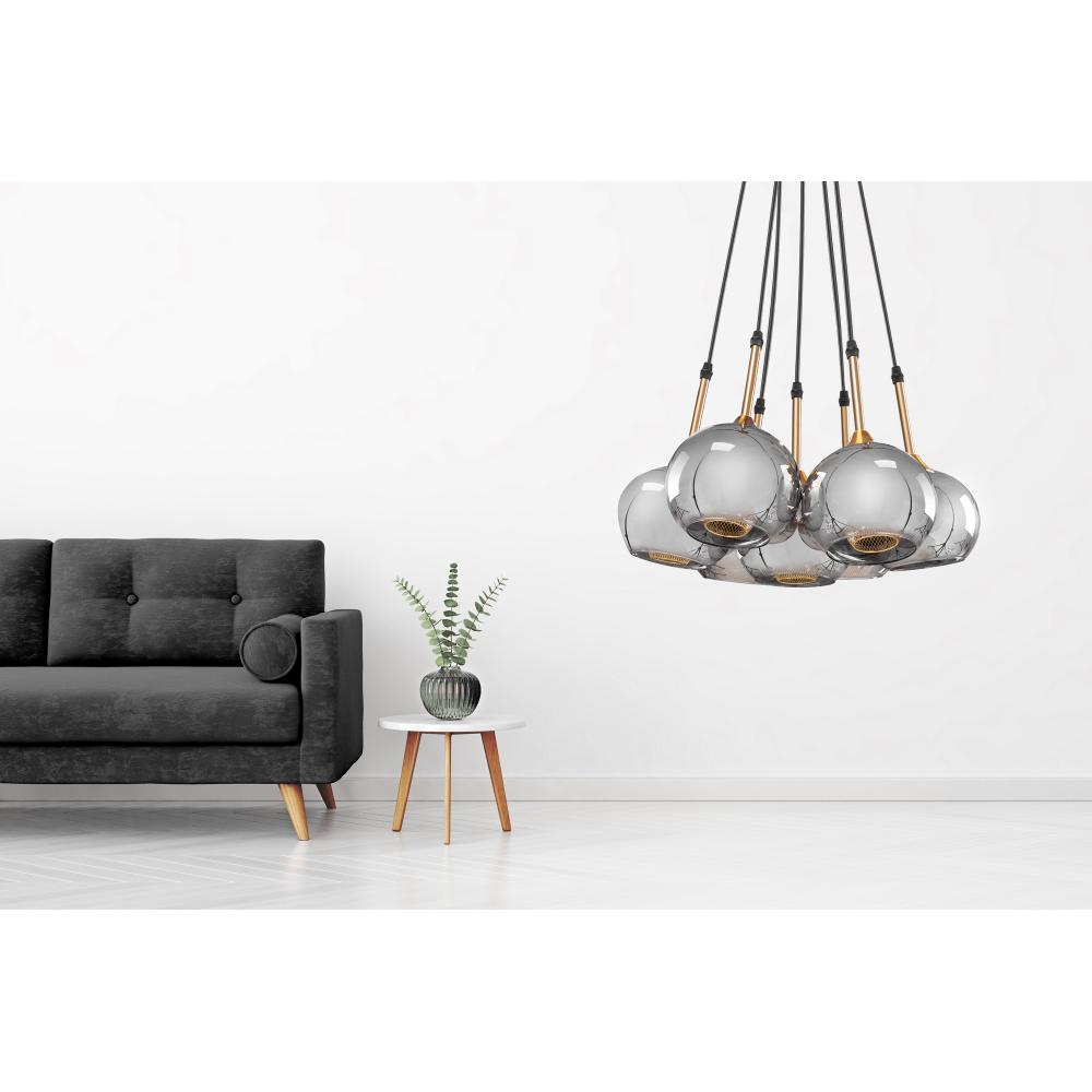 Taklampa Hängande Glas Klot APP898-7CP