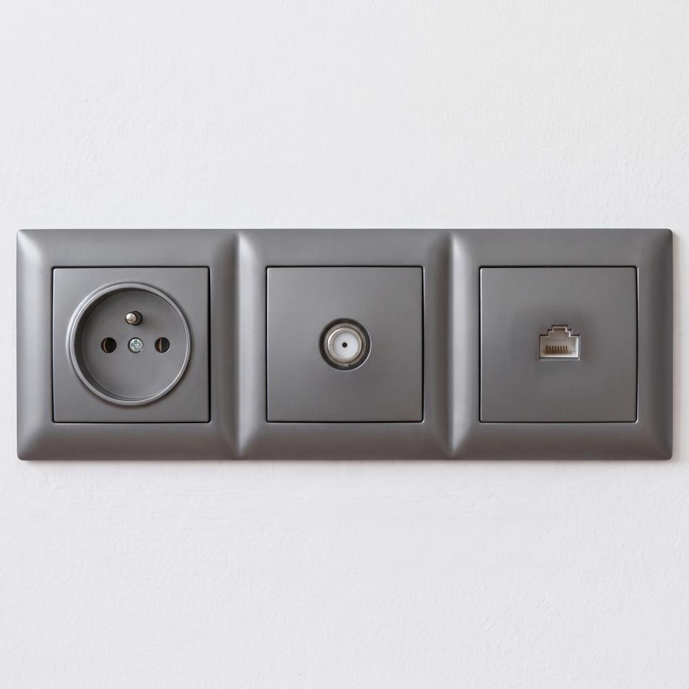 Antenas Kontaktligzda OSTE JNH012-A GREY
