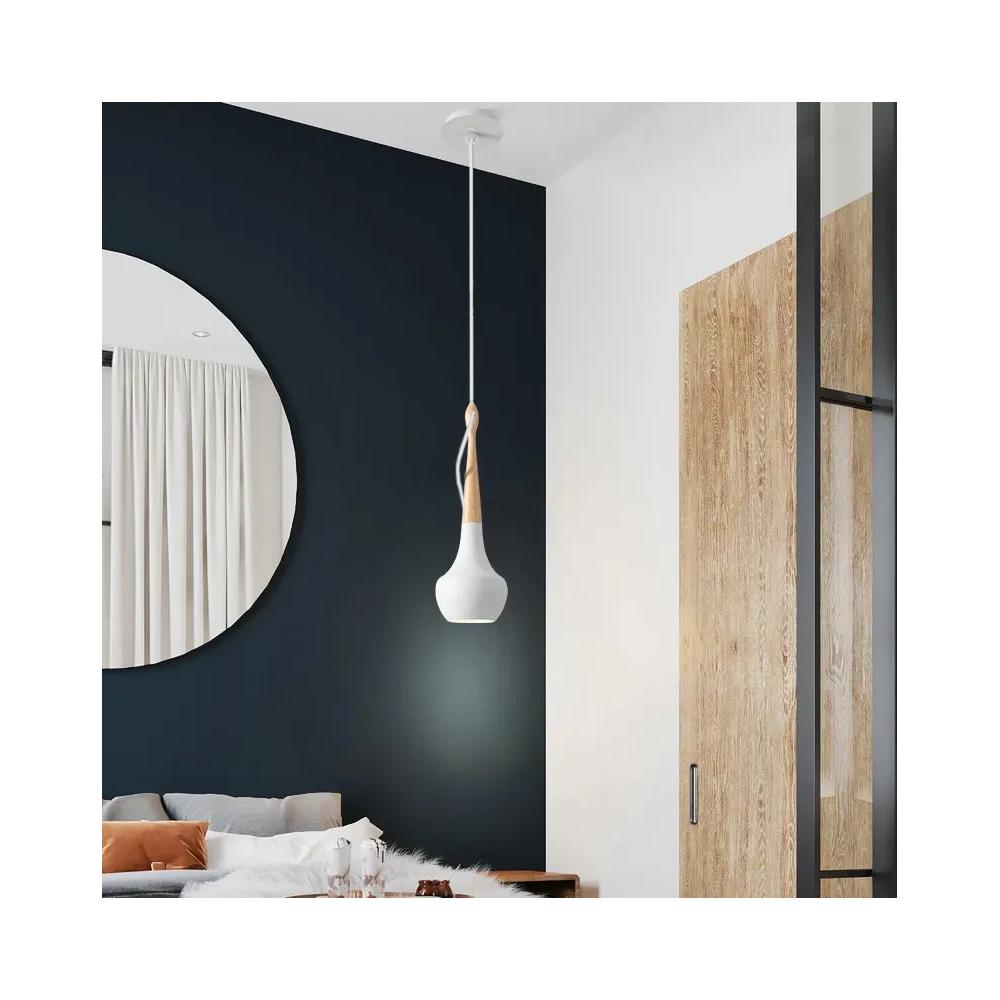 Taklampa APP937-1CP Vit