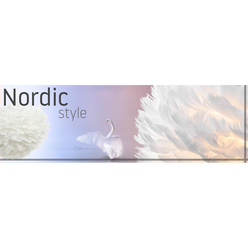 Hänglampa med Fjädrar APP334-3CP Grå