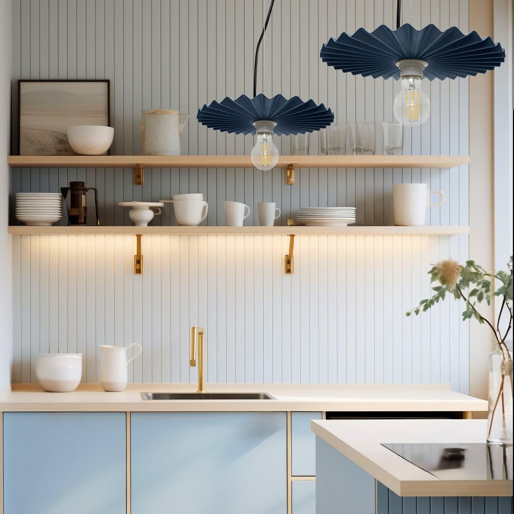 HÄNGENDE TAKLAMPA APP1456-1CP Blå