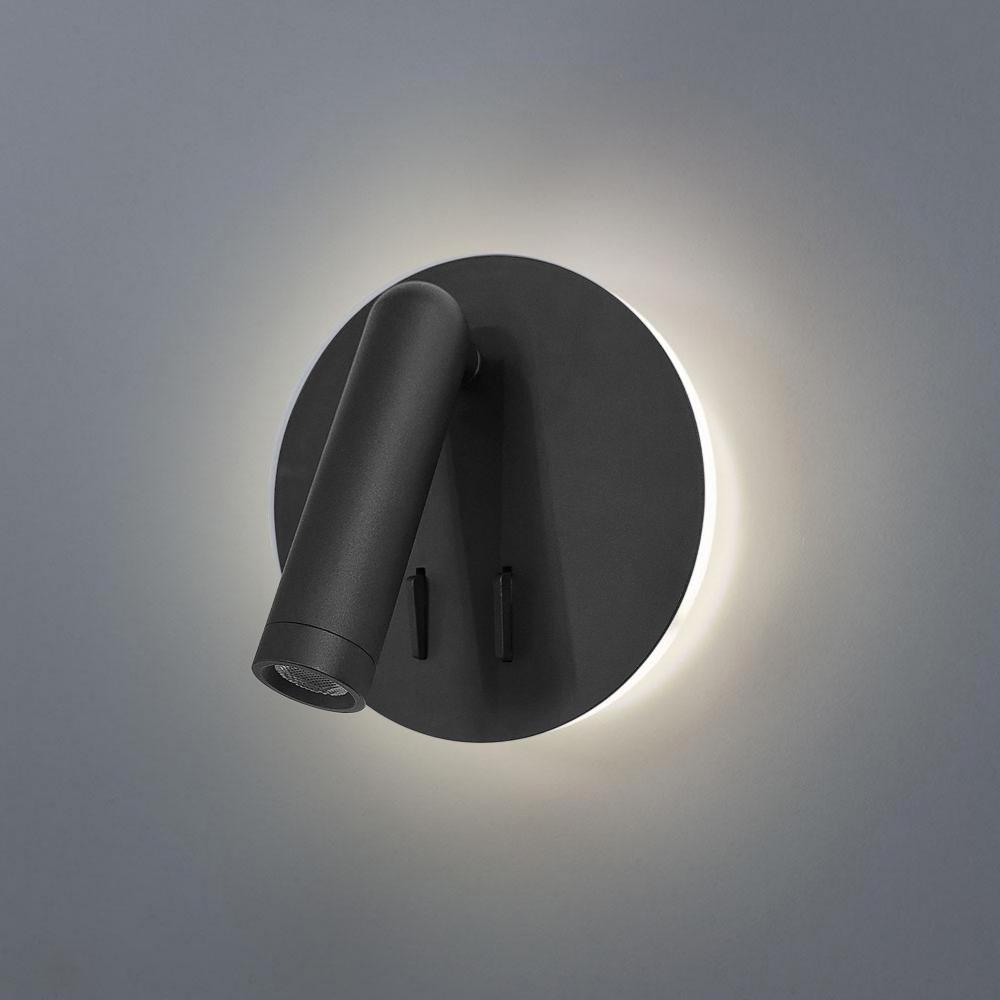 Vägglampa APP1614-1W svart