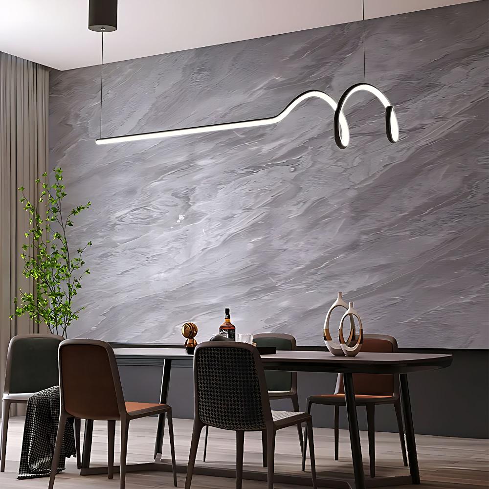 Hänglampa LHJ030-CP 120 cm BLACK
