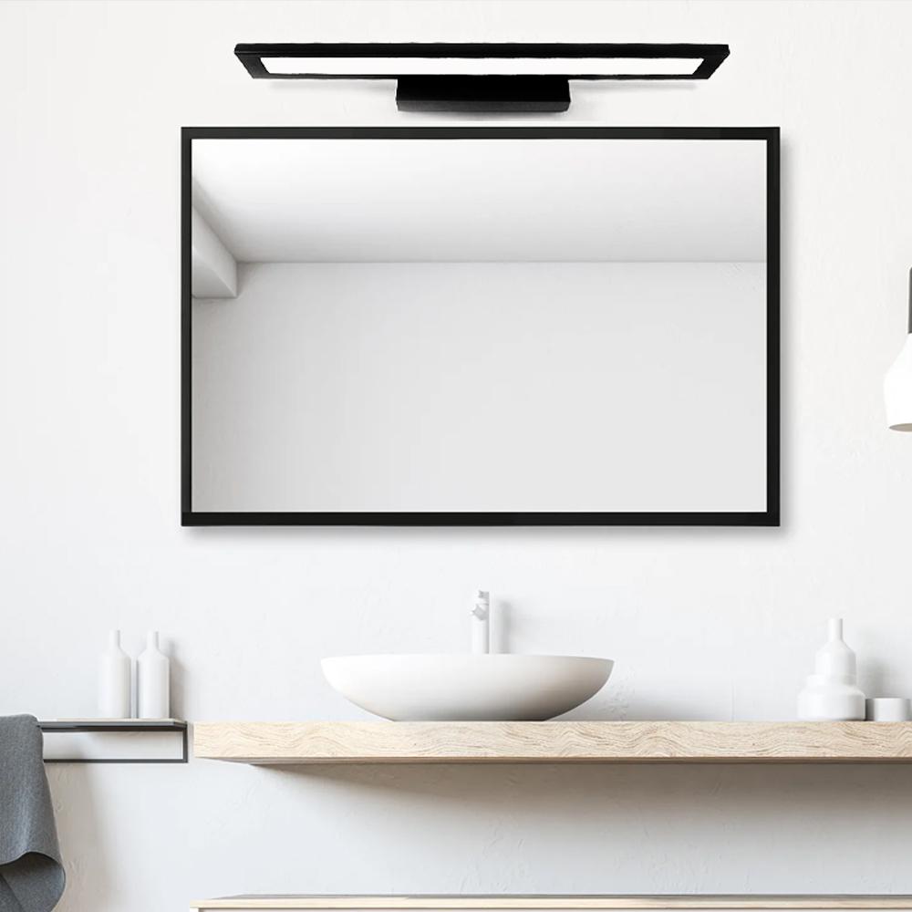 BADRUMSVÄGGLAMPA LED 60 CM APP840-1W FLAT BLACK