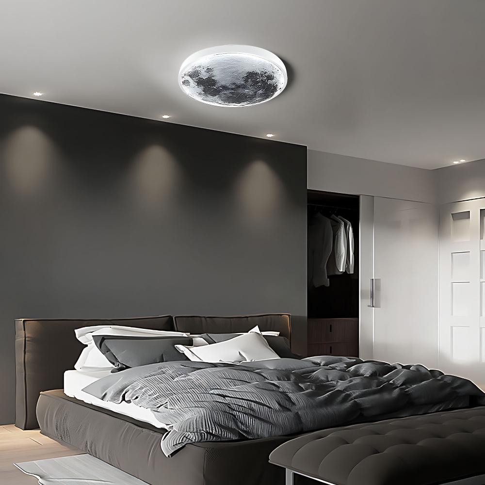 Taklampa APP1806-CW Moon LED-plafond VIT