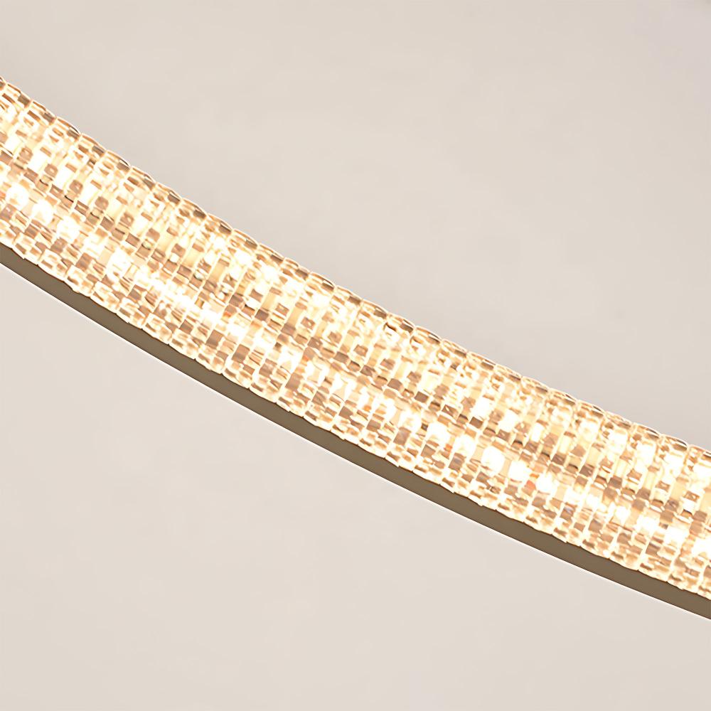 TAKLAMPA HÄNGANDE LED APP1772-CP Borstad Guld