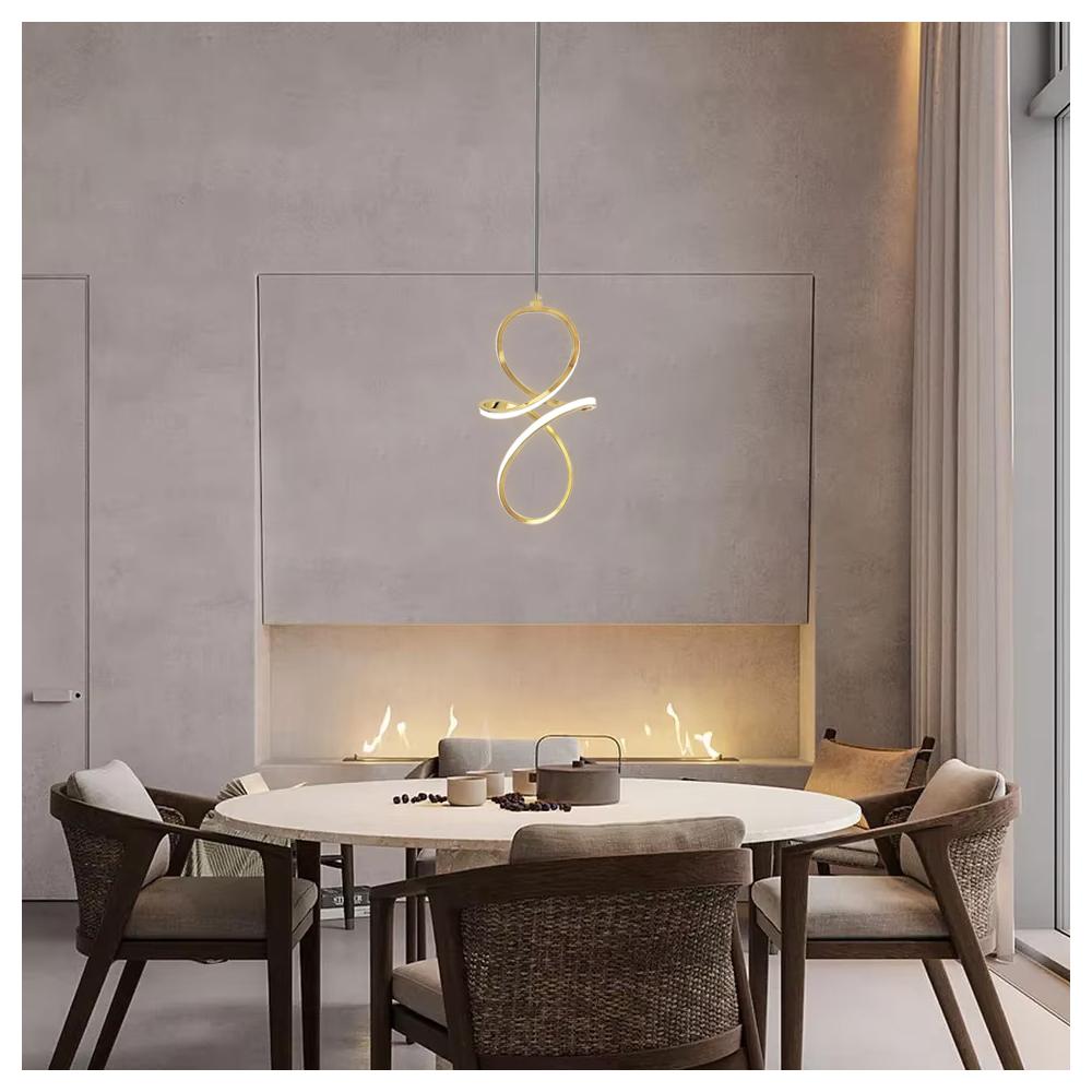 HÄNGANDE LAMPA LED LHJ091-1CP GOLD