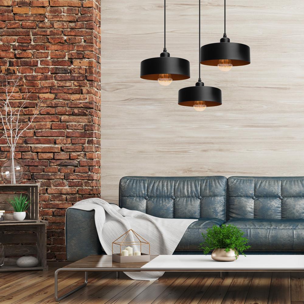 Wisząca Lampa APP1334-3CP Black Gold