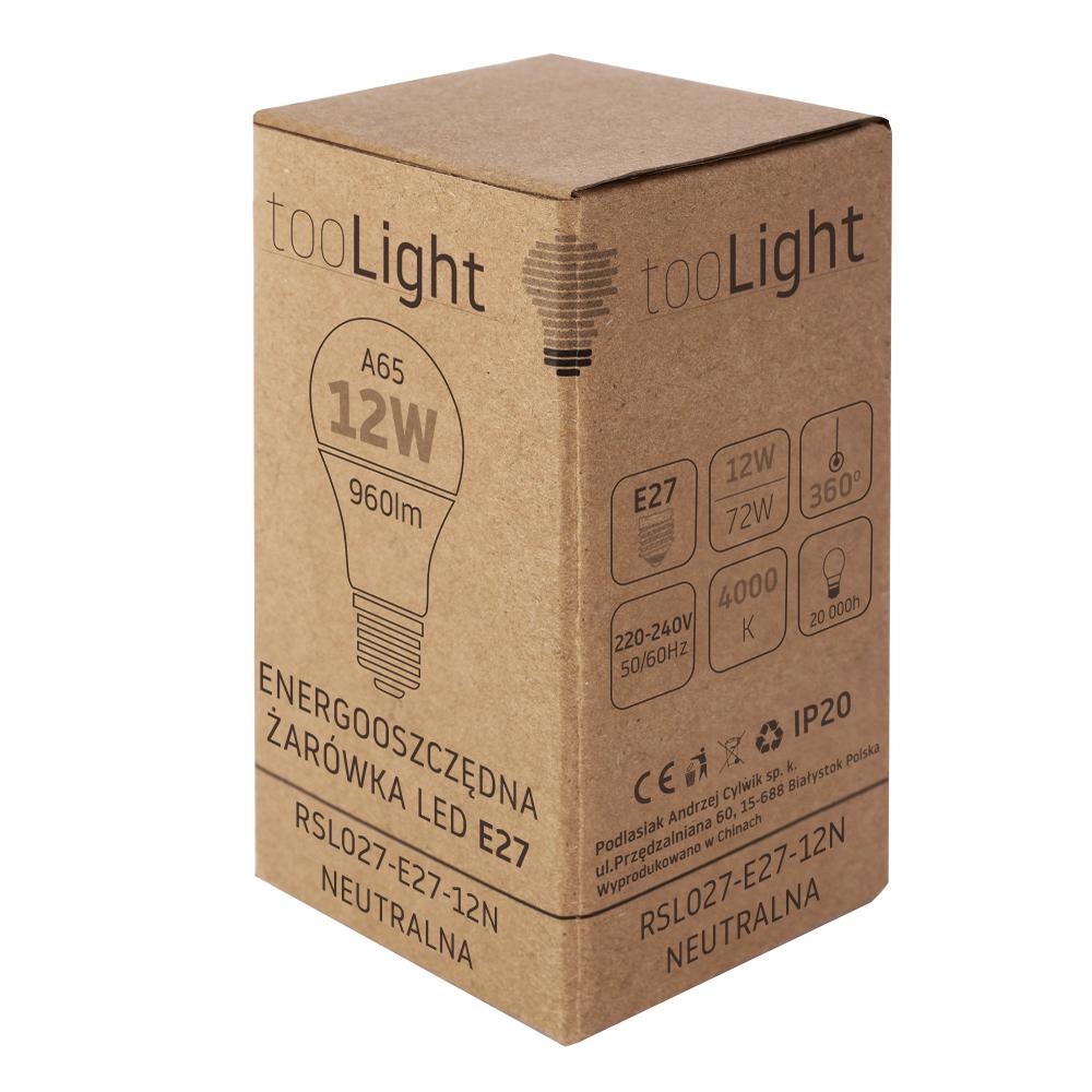 LED-lampa Neutral E-27 12W RSL027