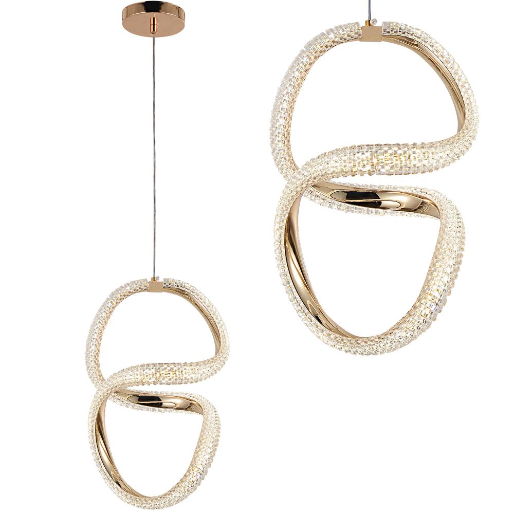 HÄNGLAMPA LED G069-CP Guld