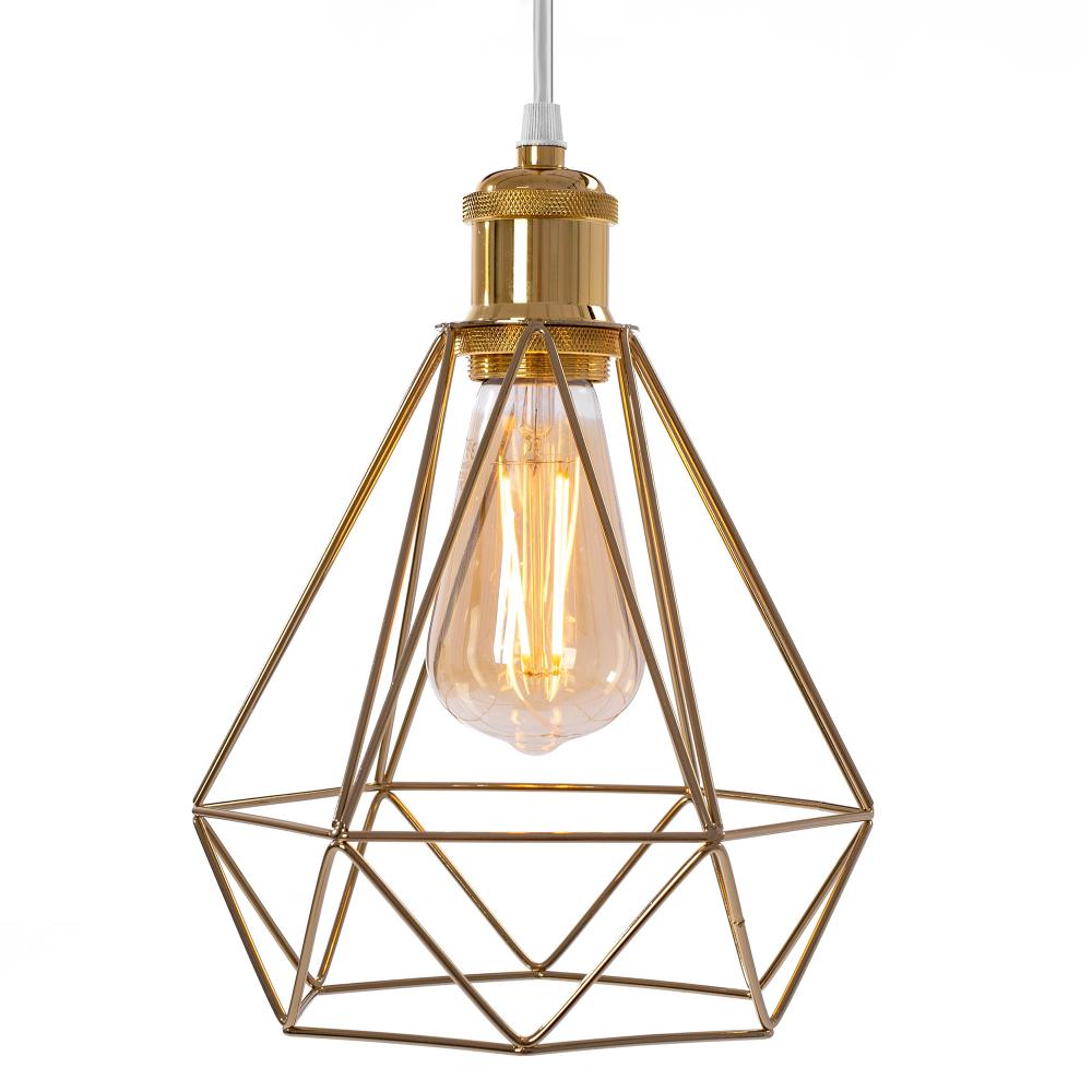 HÄNGLAMPA DIAMANT 392197 Ljusguld