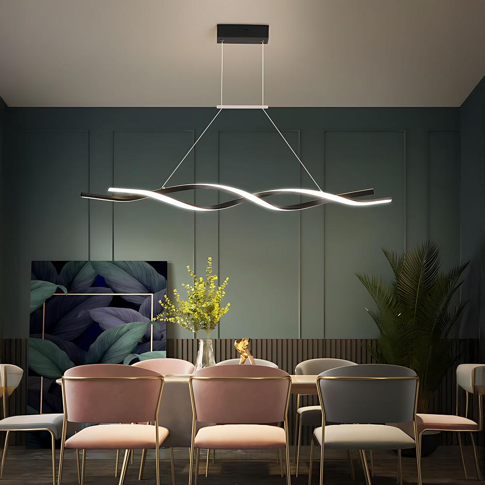 TAKLAMPA HÄNGANDE LED LHJ020-CP SVART