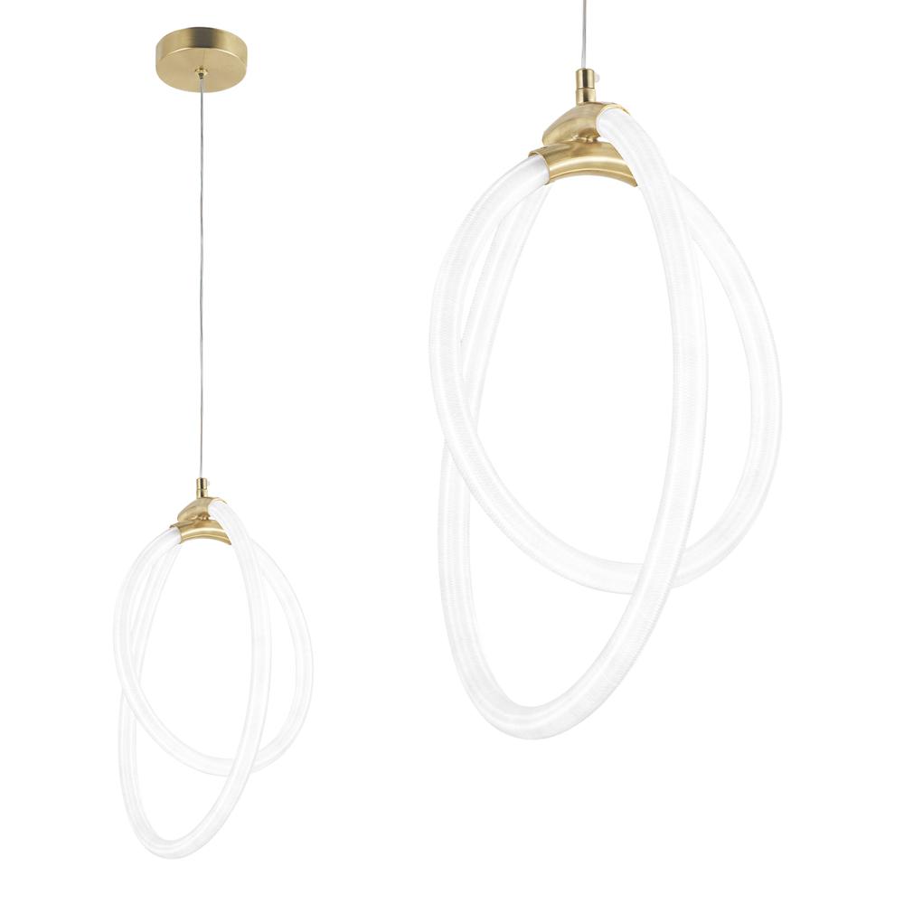 HÄNGLAMPA LED G019-CP GULD