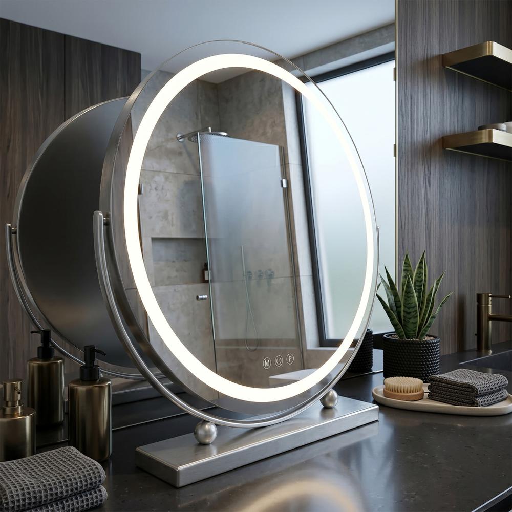 Spegel LED MAKE-UP Krom 50 cm