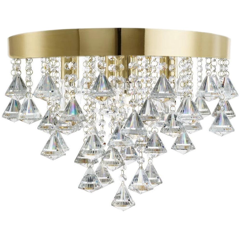 Kristalltaklampa plafon APP1655-3CP
