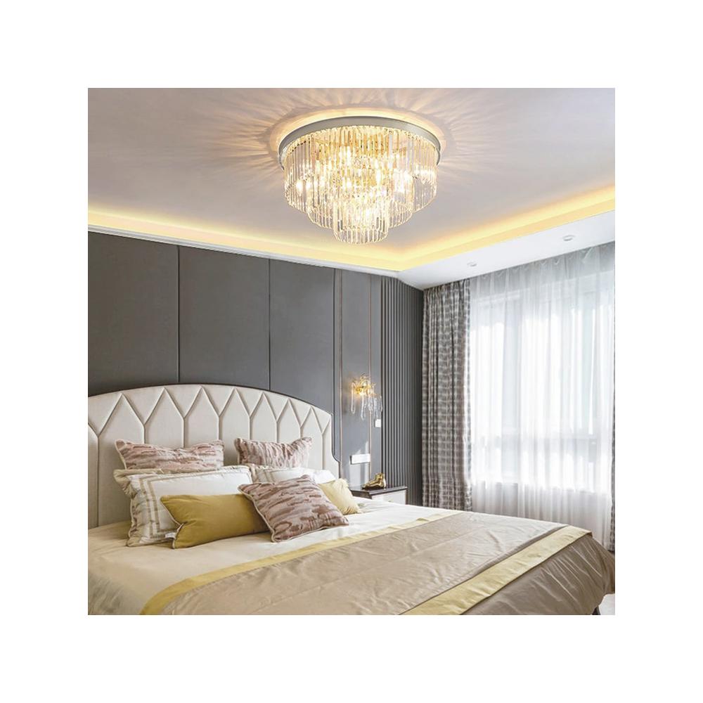 KRYSSTALLAMPA PLAFOND APP780-7C