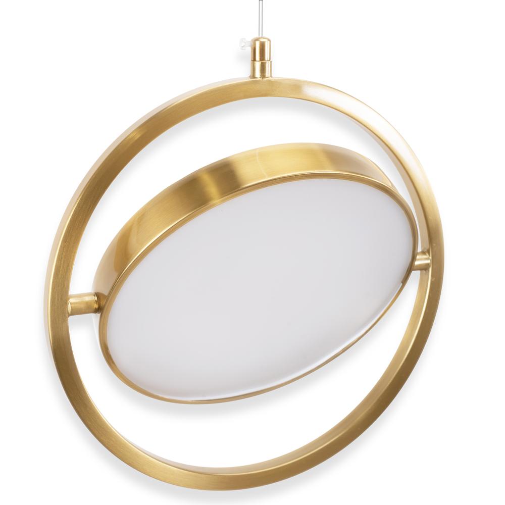 HÄNGLAMPA LED APP1791-CP Borstad Guld