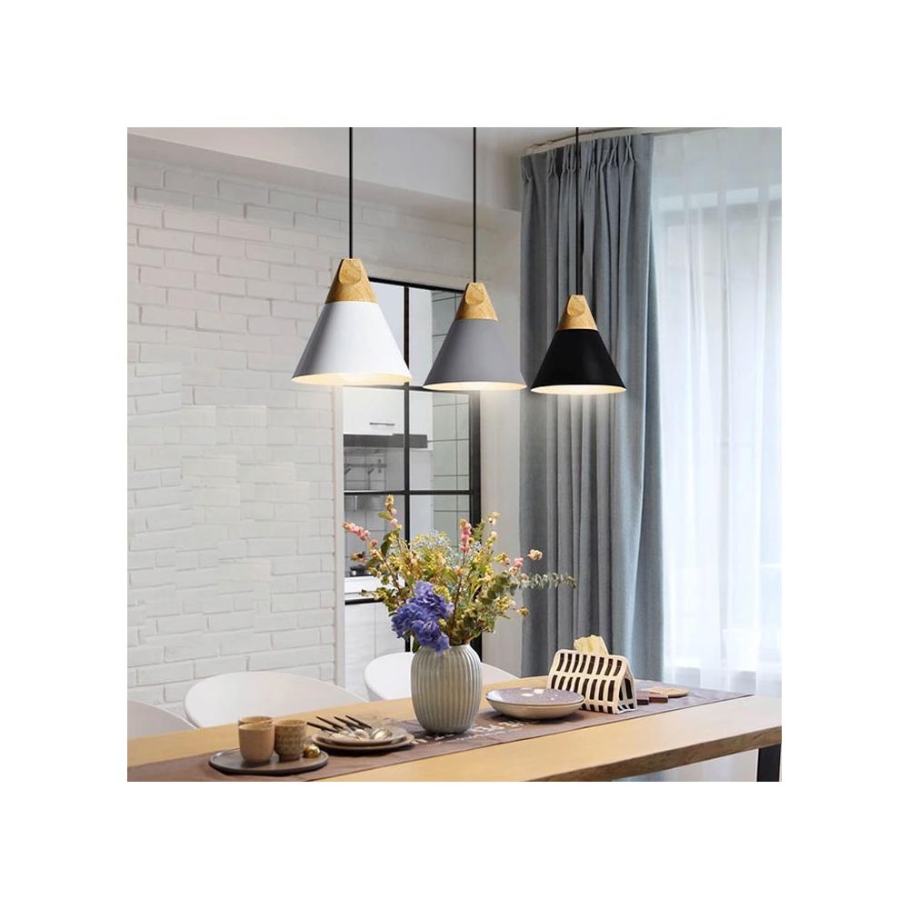 Lampa sufitowa wisząca Scandi A Czarna