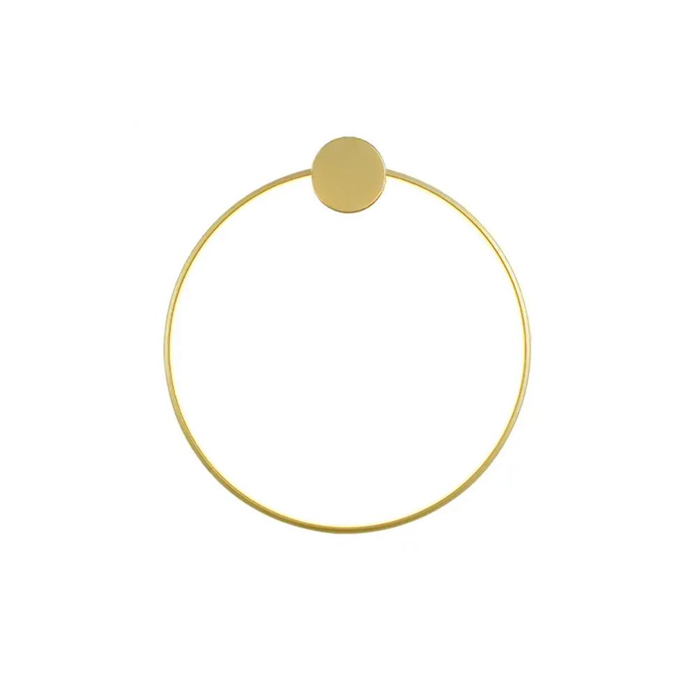 VÄGGLAMPA LED-VÄGGLAMPA APP1387-CW GULD 40 cm