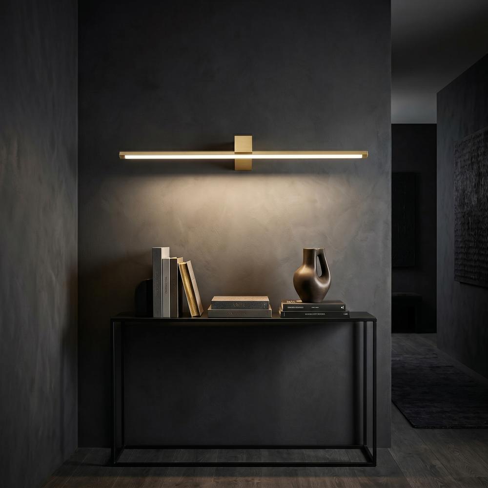 Badrum vägg LED-lampa SWE048-1W 80cm GOLD BRUSH