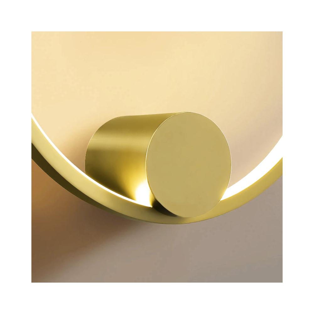 VÄGGLAMPA LED-VÄGGLAMPA APP1384-CW GULD 30 cm