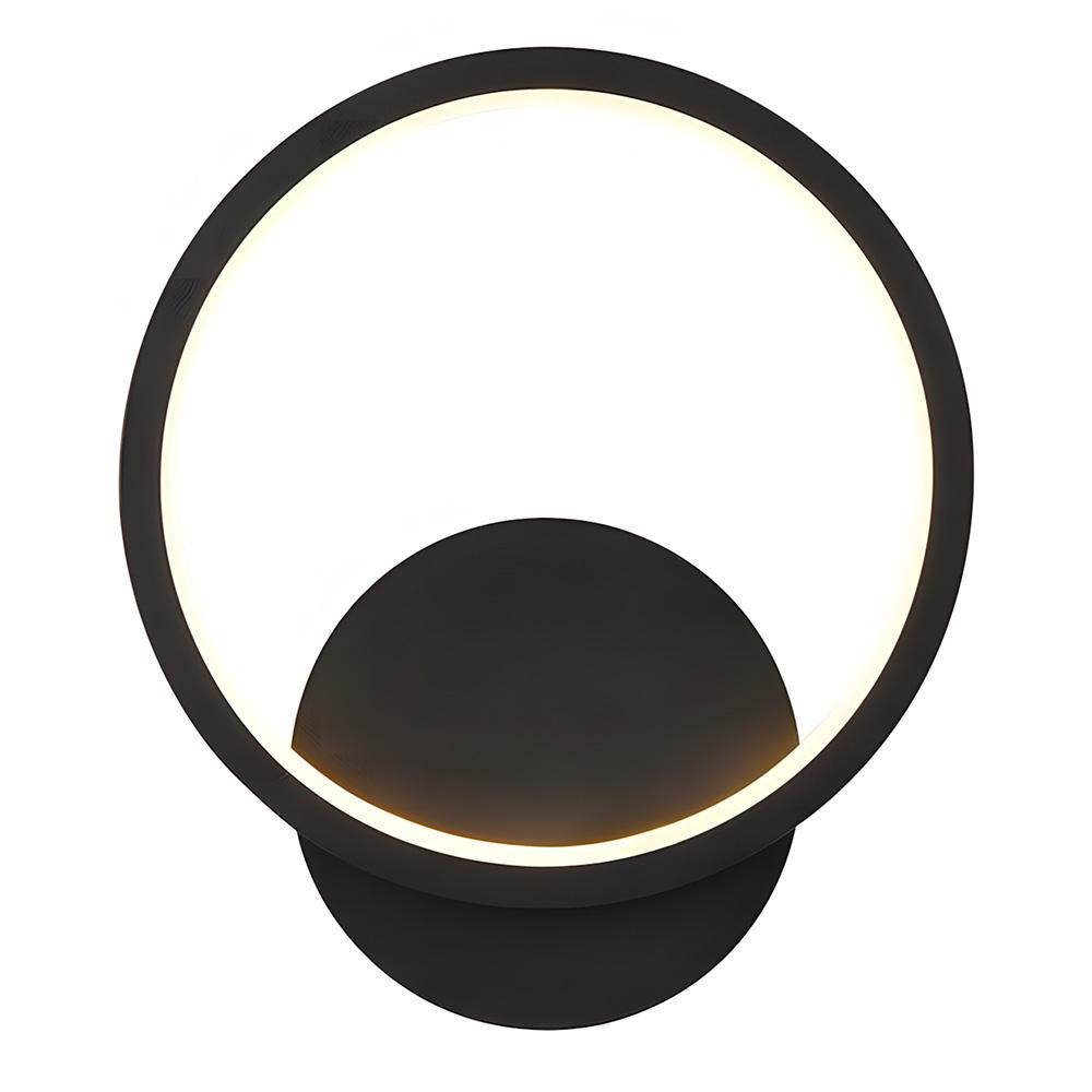 VÄGGLAMPA LED LHJ081-W Svart