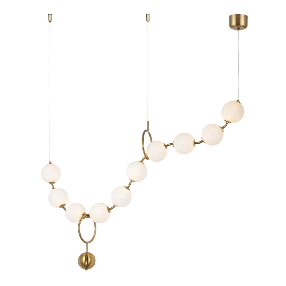 TAKLAMPA HÄNGANDE LED APP1444-10CP Guld